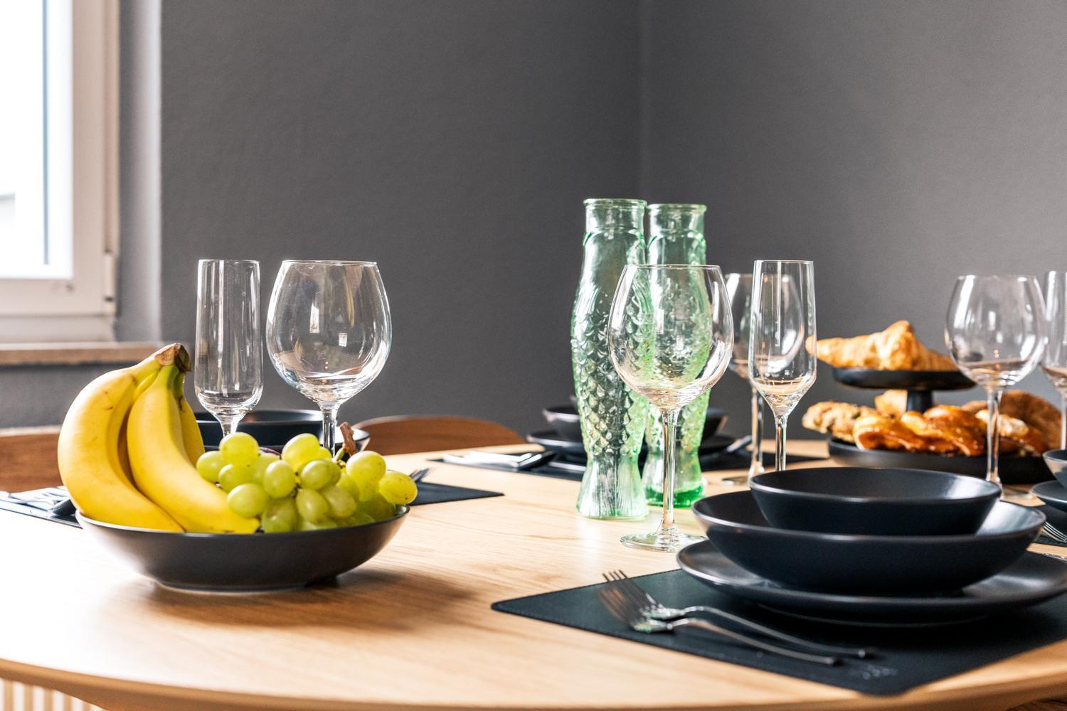 Apartment Fuer Bis Zu 6 Personen Mit Terrasse Und Klima FDH Exteriör bild